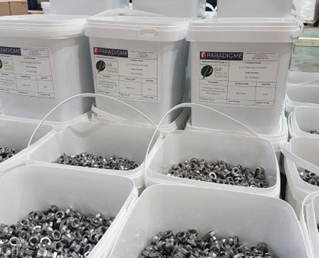 Marine grade security fixings