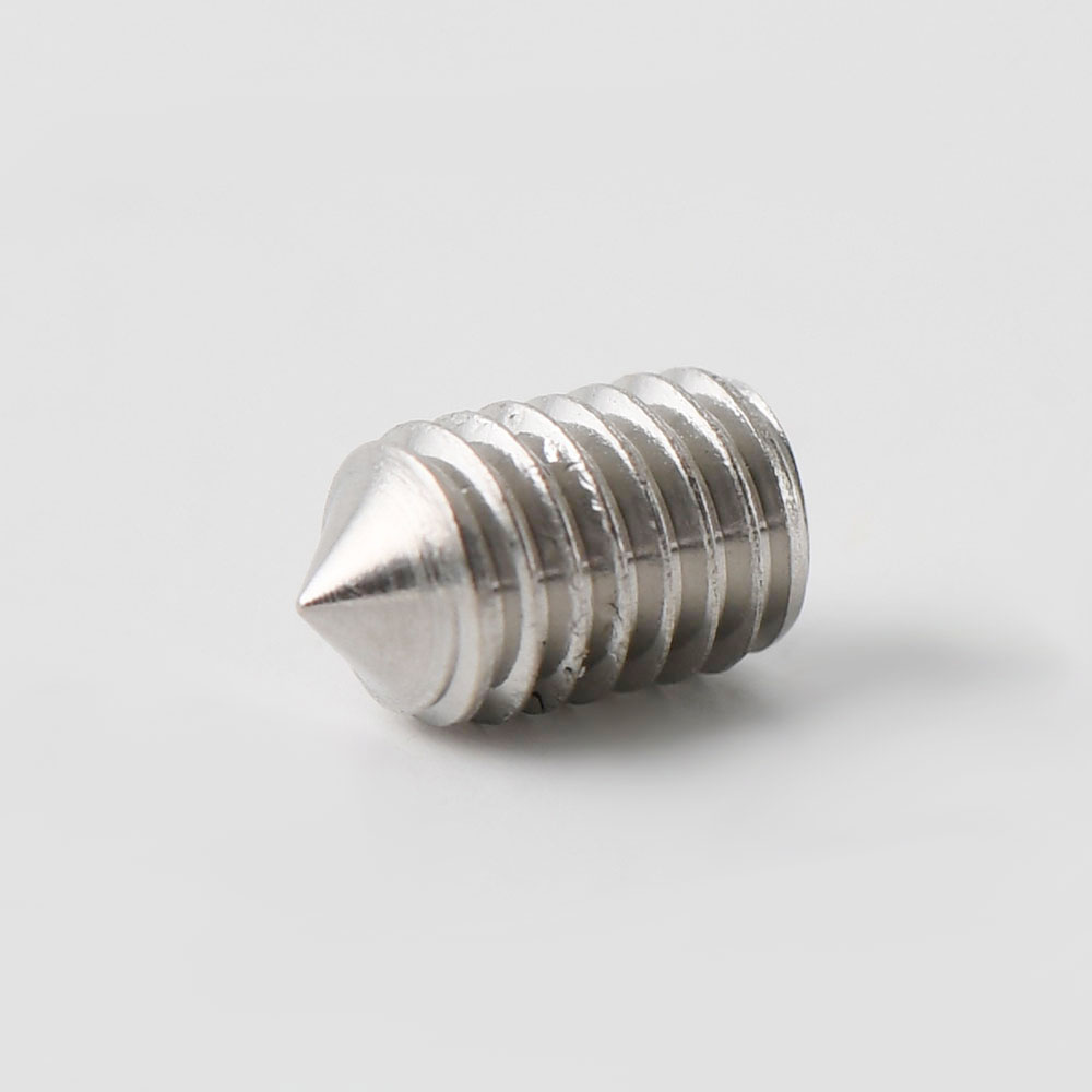 A2 stainless DIN 914 / ISO 4027 socket set (grub) screw, cone point M5 x 10