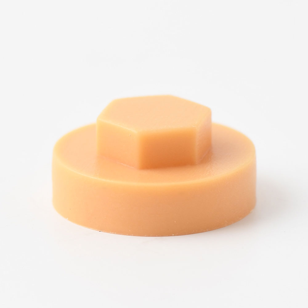 Plastic tek cover cap for teks with 16mm washer